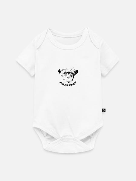 Alles Easy 2 - Baby Premium Kurzarmbody - Weiß
