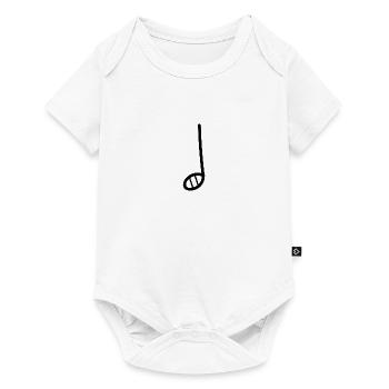 Musicien musicien musicien - Body à manches courtes Premium Bébé - blanc - Devant