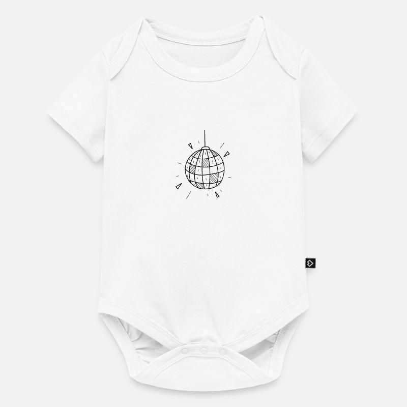 Dancer Dancer Disco Ball Gift Idea - Baby Premium short-sleeve bodysuit - white