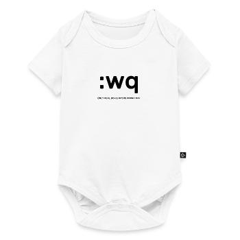 Vim Developers - Body à manches courtes Premium Bébé - blanc - Devant