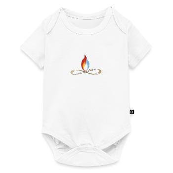 Twin Flame Infinity - Baby Premium short-sleeve bodysuit - white - Front