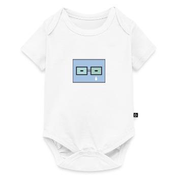 tear - Baby Premium short-sleeve bodysuit - white - Front