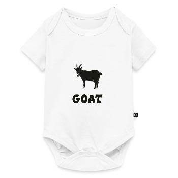 GOAT - Baby Premium short-sleeve bodysuit - white - Front