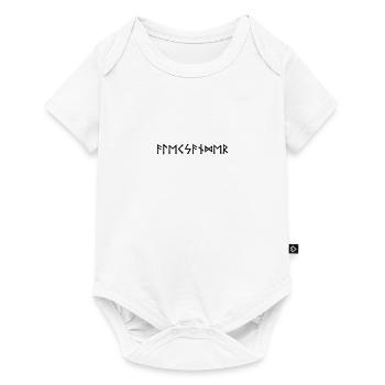 Name - Alexander - in Runes - Baby Premium short-sleeve bodysuit - white - Front