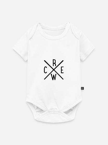 Crew - Baby Premium Kurzarmbody - Weiß