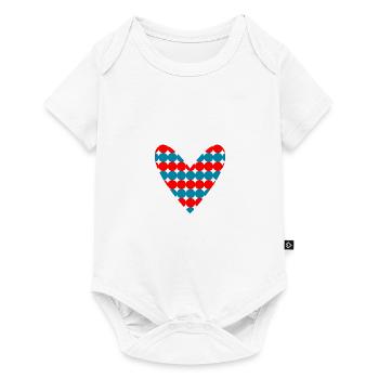 PAAR. ICH HABE GERADE GEHEIRATET. Junggesellinnenabschied. VALENTINSTAG. MARIES - Baby Premium Kurzarmbody - Weiß - Vorne