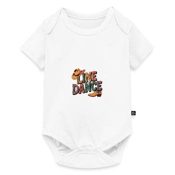 Line dancing my hobby - my passion - Baby Premium short-sleeve bodysuit - white - Front