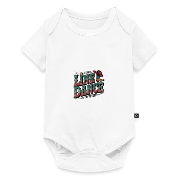 Line dancing my hobby - my passion - Baby Premium short-sleeve bodysuit - white - Front