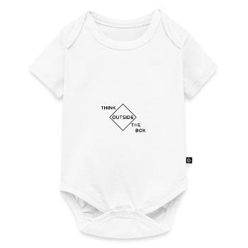 OUTSIDE THE BOX | THINKING | DIFFERENT | CHANGE - Baby Premium short-sleeve bodysuit - white - Front