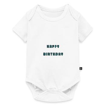 ALLES GUTE ZUM GEBURTSTAG. JAHRESTAG - Baby Premium Kurzarmbody - Weiß - Vorne