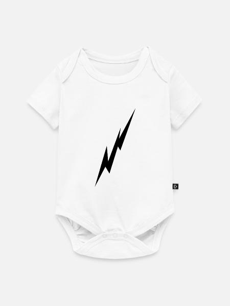 Lightning - Baby Premium short-sleeve bodysuit - white
