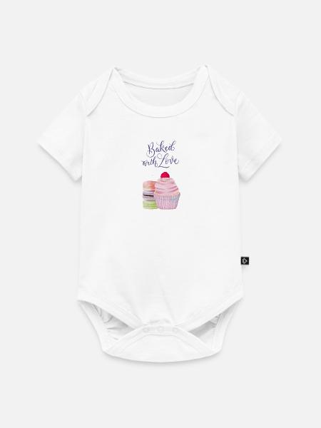 Süßes für dich - Baby Premium Kurzarmbody - Weiß