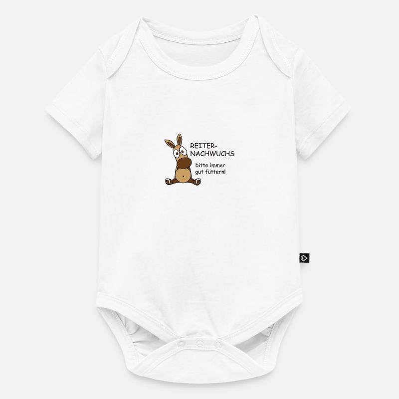Jeunes cavaliers - Body à manches courtes Premium Bébé - blanc