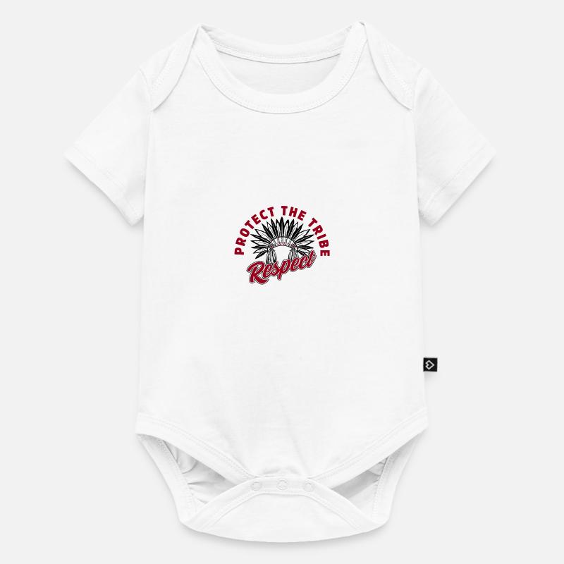 Protéger la tribu - Respect - Body à manches courtes Premium Bébé - blanc