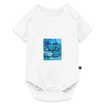 You are my heartbeat - Baby Premium short-sleeve bodysuit - white - Front