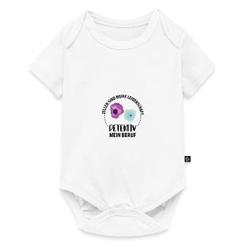 Zytologie und Zellen - Baby Premium Kurzarmbody - Weiß - Vorne