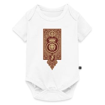 Coat of arms School of Lion Magic - Baby Premium short-sleeve bodysuit - white - Front