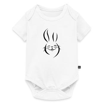 Lapin Lapin - Body à manches courtes Premium Bébé - blanc - Devant