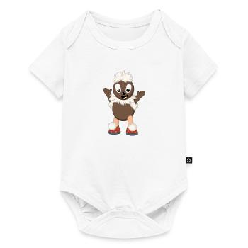 Pittiplatsch, der Liebe - Baby Premium Kurzarmbody - Weiß - Vorne