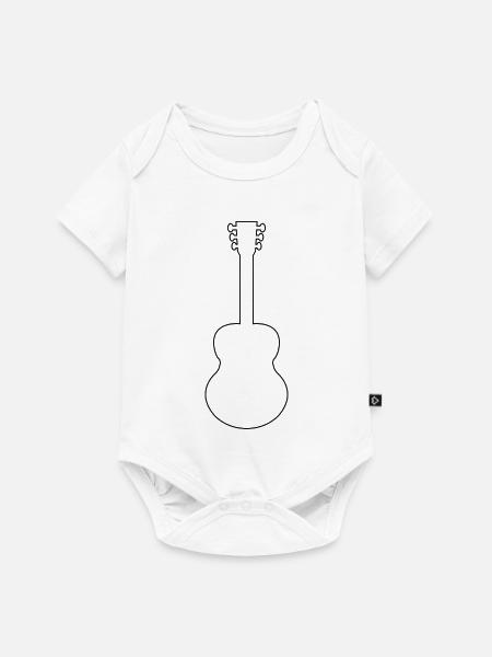 Akustikgitarre - Baby Premium Kurzarmbody - Weiß