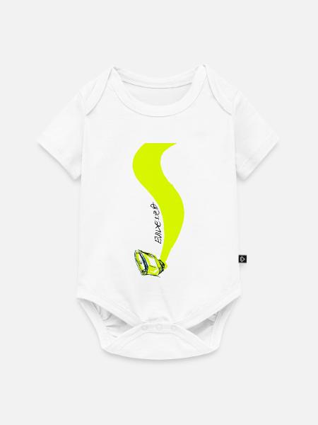 Höhepunkt - Baby Premium Kurzarmbody - Weiß
