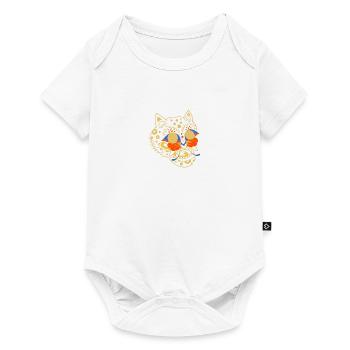 K-Tiger, The Butterfly Dream (Blue,Red) - Baby Premium short-sleeve bodysuit - white - Front