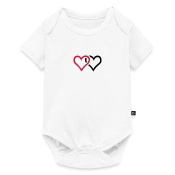 l'amour - Body à manches courtes Premium Bébé - blanc - Devant