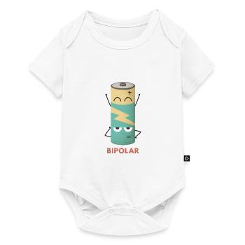 Bipolar battery - Baby Premium short-sleeve bodysuit - white - Front