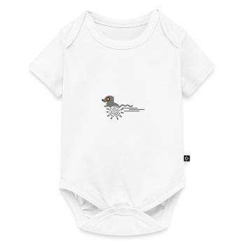 Gerbil / Running Gerbil (3c) - Baby Premium short-sleeve bodysuit - white - Front