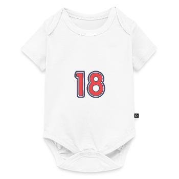 18. 18 YEARS OLD - Baby Premium short-sleeve bodysuit - white - Front