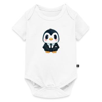 Cute Penguin - Baby Premium short-sleeve bodysuit - white - Front