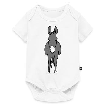 Donkey - Baby Premium short-sleeve bodysuit - white - Front