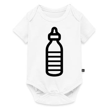 bottle - Baby Premium short-sleeve bodysuit - white - Front