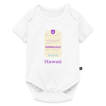 Hawaï - Body à manches courtes Premium Bébé - blanc - Devant