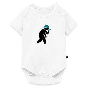 Hiphop Rapper (2c)++2013 - Baby Premium short-sleeve bodysuit - white - Front