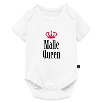 Malle Queen (2c) - Baby Premium short-sleeve bodysuit - white - Front