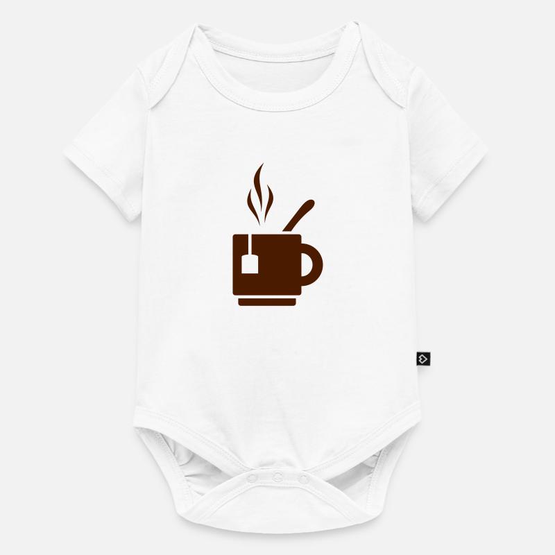 Thé - Body à manches courtes Premium Bébé - blanc