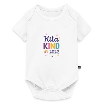 Ich bin ein Kitakind 2023 / Kindergartenkind - Baby Premium Kurzarmbody - Weiß - Vorne
