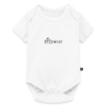 Bösewicht - Baby Premium Kurzarmbody - Weiß - Vorne