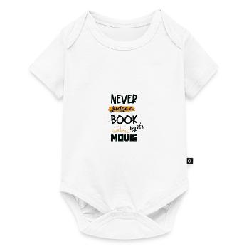 Bookworm - Baby Premium short-sleeve bodysuit - white - Front