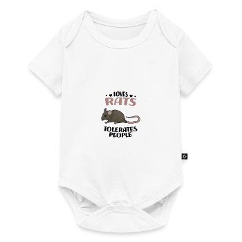 Rats - Baby Premium short-sleeve bodysuit - white - Front