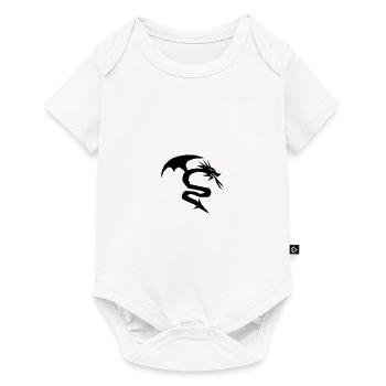 Un dragon dragon - Body à manches courtes Premium Bébé - blanc - Devant