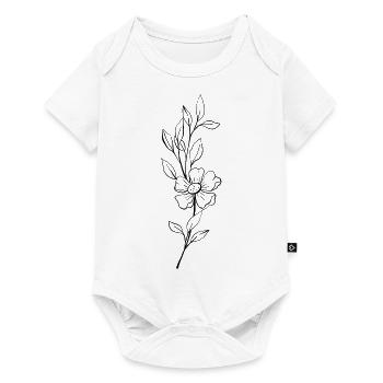 Florist Flower Plant Nature Gardener - Baby Premium short-sleeve bodysuit - white - Front
