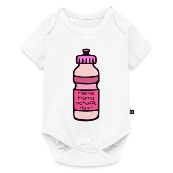 MOTIVATION SPORTIVE DE MAMAN - Body à manches courtes Premium Bébé - blanc - Devant