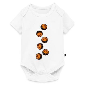 Basketball Icon - Baby Premium short-sleeve bodysuit - white - Front