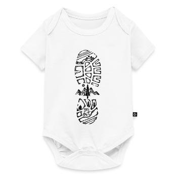 Hiker Mountain Outdoor Escape Original - Baby Premium short-sleeve bodysuit - white - Front