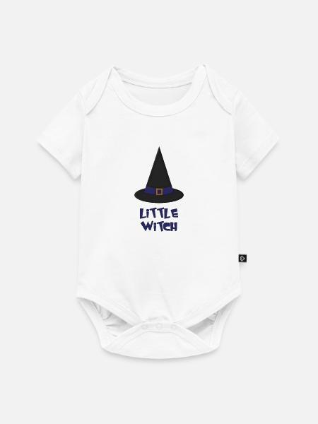 Little witch - Baby Premium Kurzarmbody - Weiß