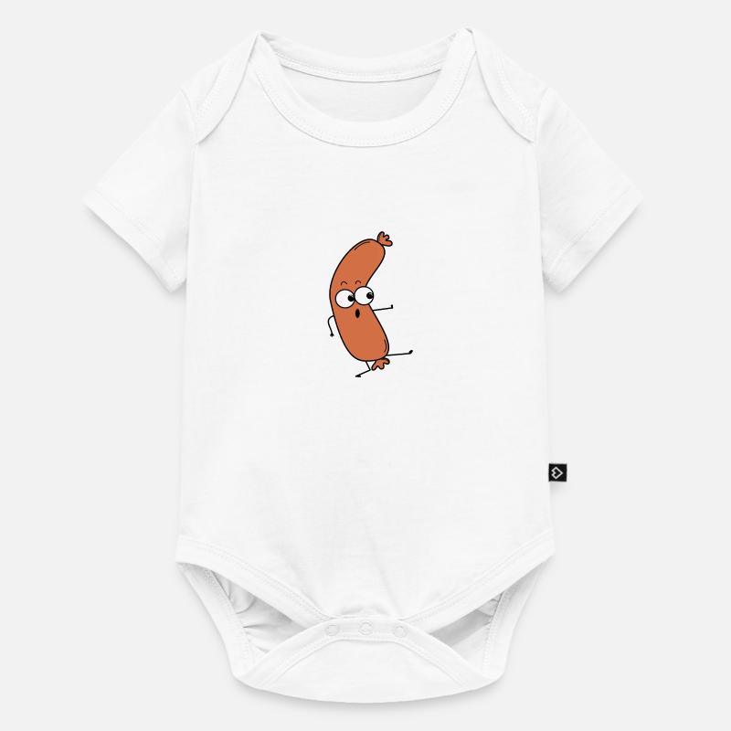 Bockwurst - Baby Premium Kurzarmbody - Weiß