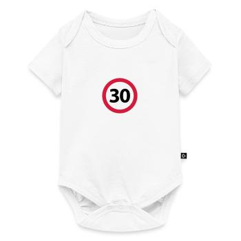 30th Birthday - Baby Premium short-sleeve bodysuit - white - Front