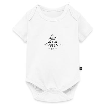 BEST DAD EVER - Body à manches courtes Premium Bébé - blanc - Devant